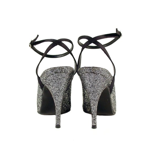 STUART WEITZMAN Neiman Marcus Vintage Glitter Heel - Picture 6 of 8
